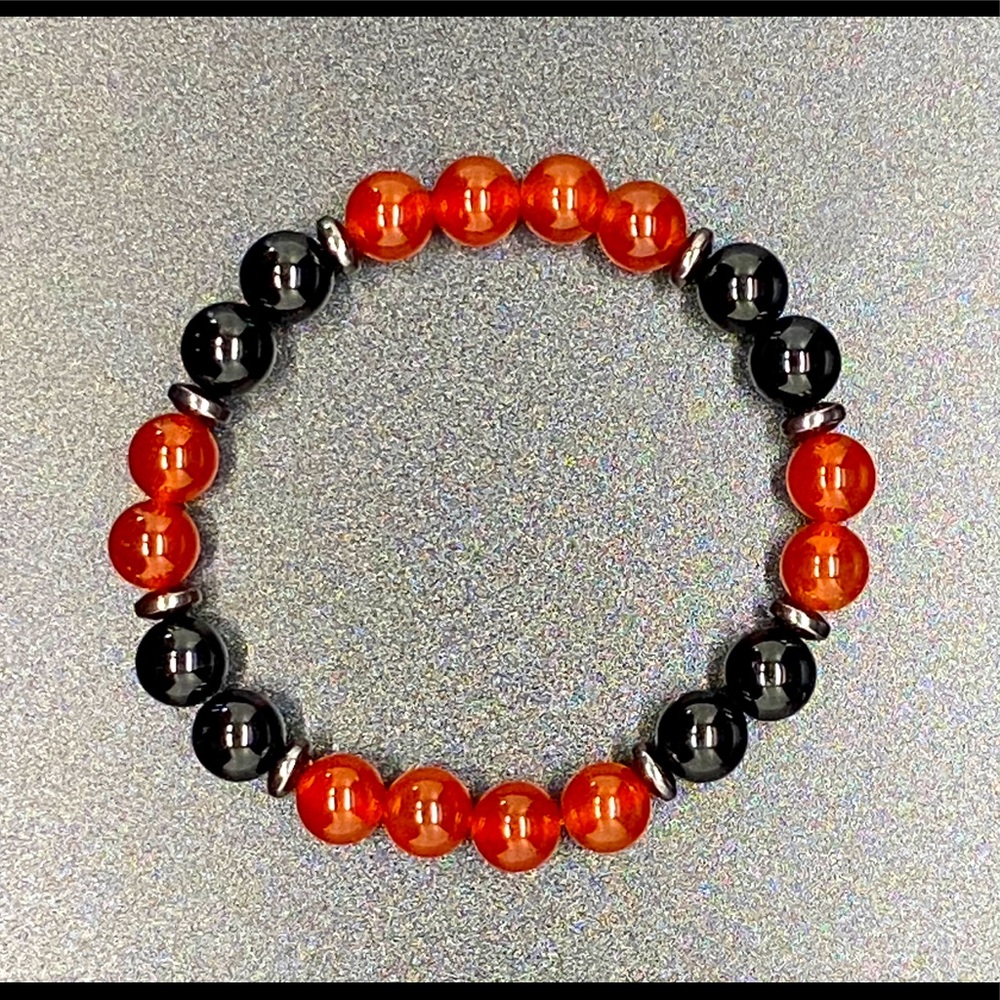 Carnelian Black Onyx: Fertility & Vitality